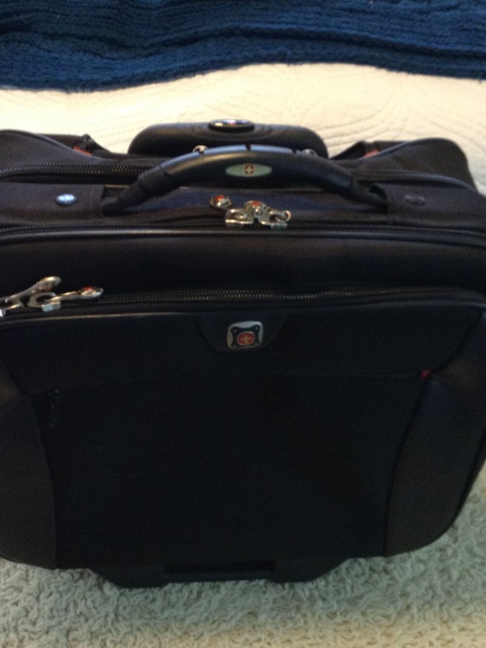 Wegner Legacy Series XE Brief Wheeled Laptop Case/Travel Telescoping Quality Lux